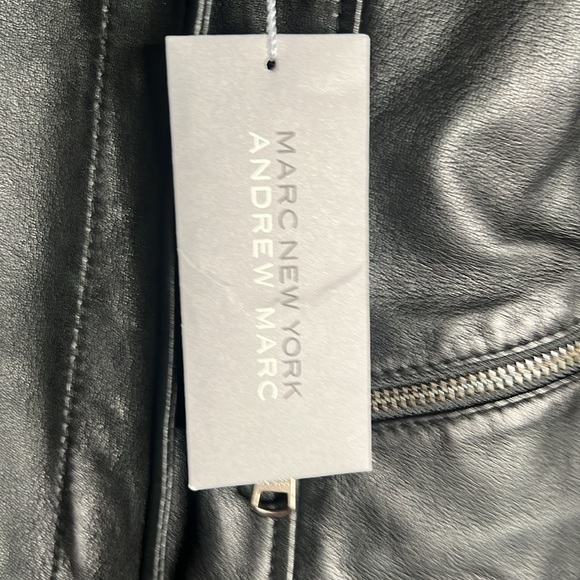 Leather coat by Marc New York - Picture 2 of 8